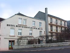 l'Hotel Restaurant Le Franco-Belge dans la rue Pasteur