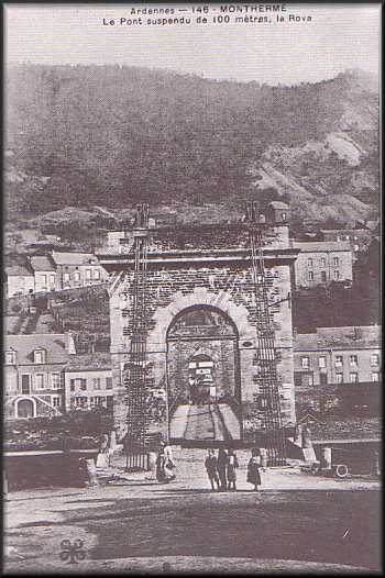 L'arche du pont cot rive gauche de la Meuse