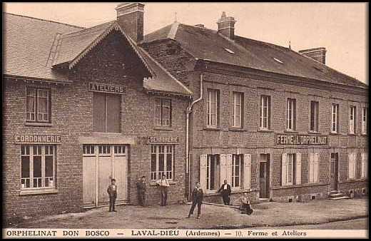 Ferme et atelier de l'orphelinat de Don Bosco